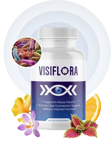 VisiFlora vision support supplement for healthy eyes and visual wellness